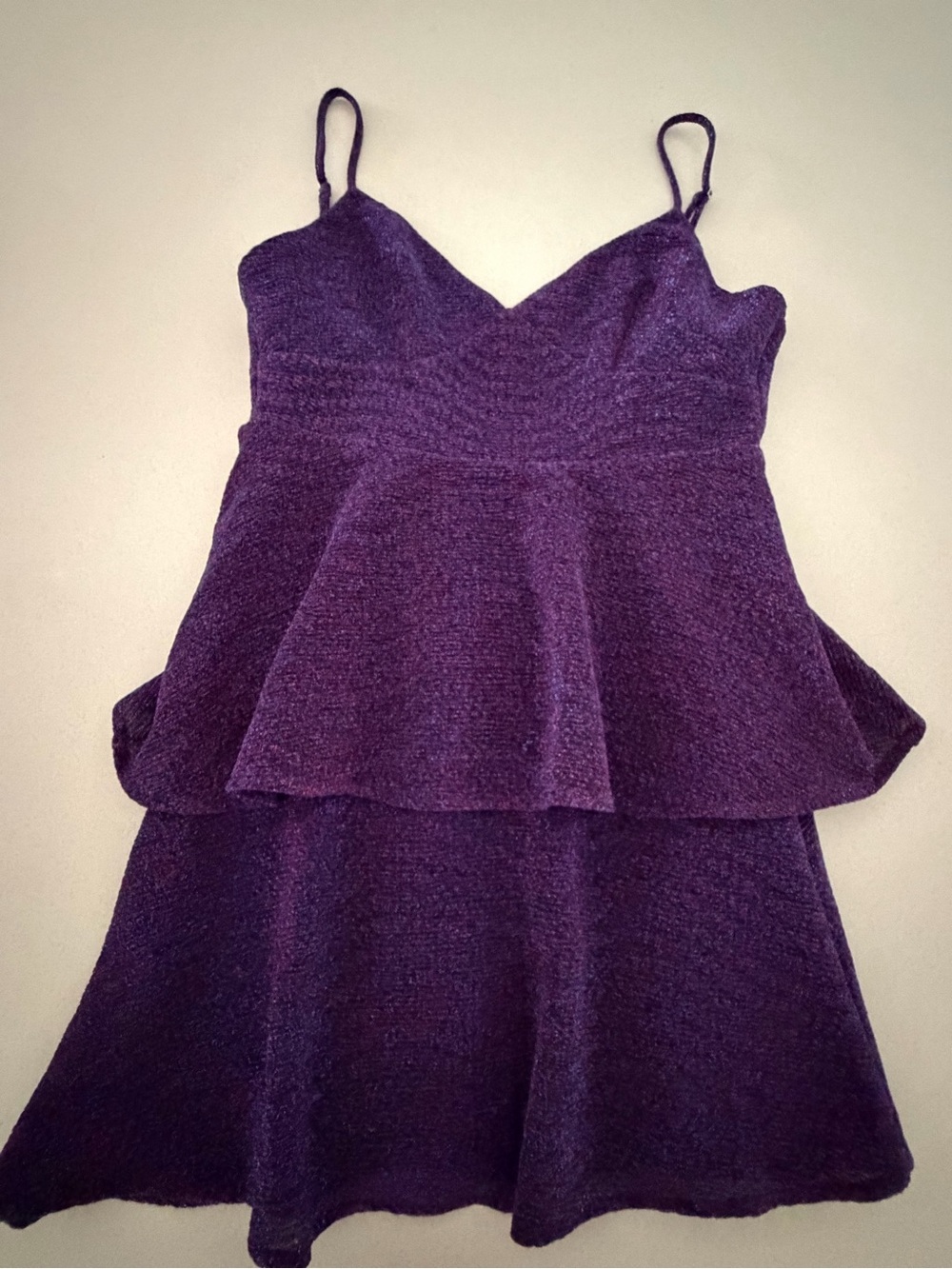 Lulu's Black Dress with Sparkle Straps